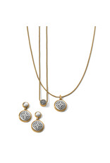 Brighton Brighton JA9910 Ferrara Two Tone Luce Post Drop Earring
