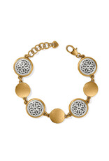 Brighton Brighton JF0117 Ferrara Two Tone Luce Link Bracelet Brighton Brighton JF0117 Ferrara Two Tone Luce Link Bracelet