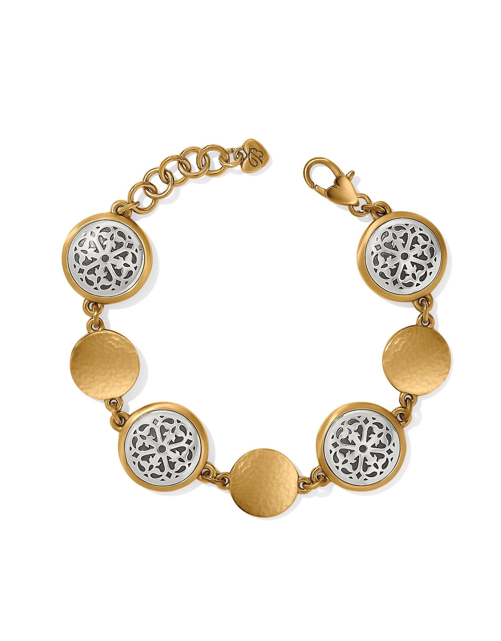 Brighton Brighton JF0117 Ferrara Two Tone Luce Link Bracelet