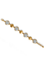 Brighton Brighton JF0117 Ferrara Two Tone Luce Link Bracelet Brighton Brighton JF0117 Ferrara Two Tone Luce Link Bracelet