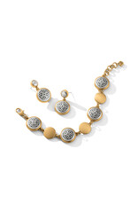 Brighton Brighton JF0117 Ferrara Two Tone Luce Link Bracelet Brighton Brighton JF0117 Ferrara Two Tone Luce Link Bracelet