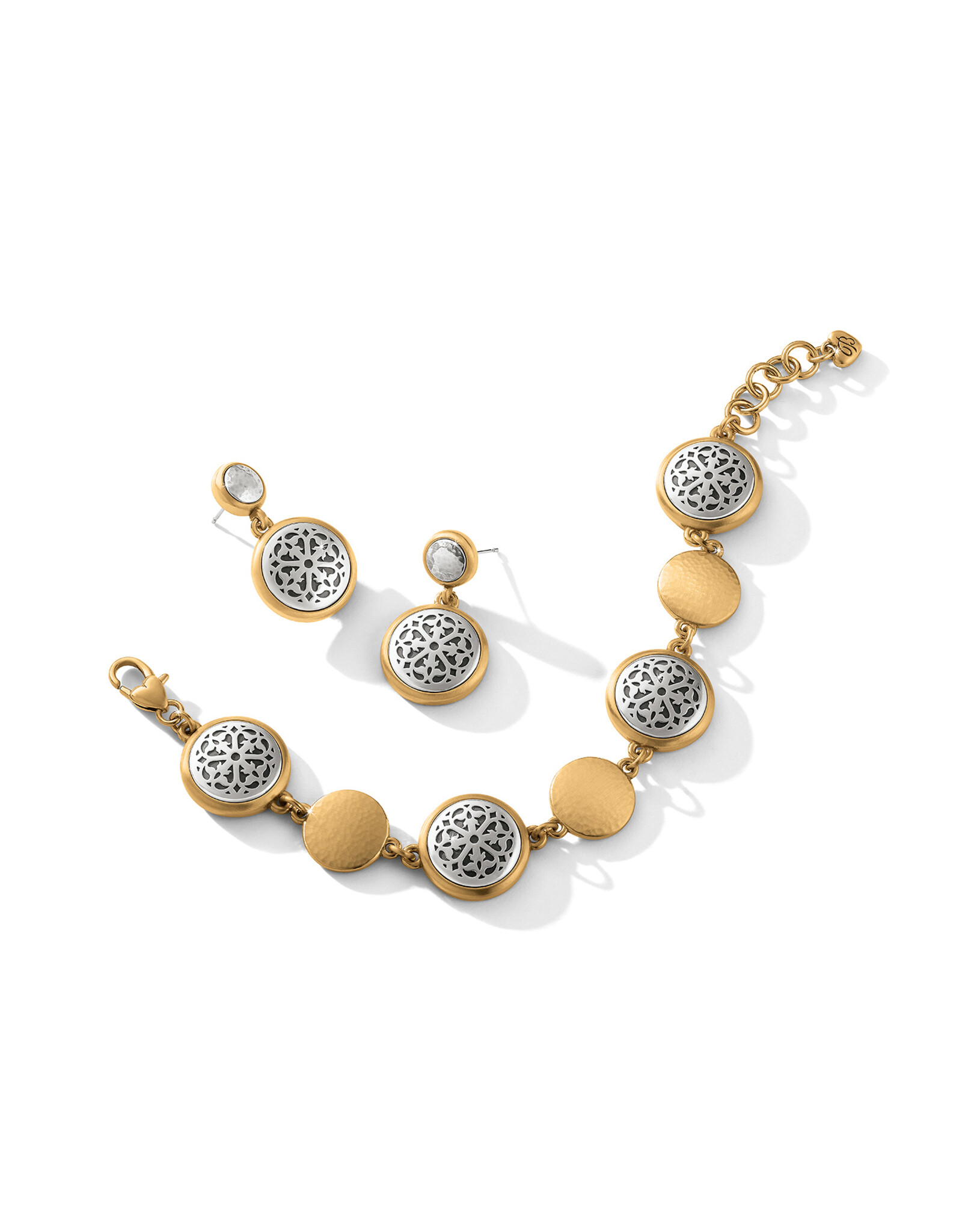 Brighton Brighton JF0117 Ferrara Two Tone Luce Link Bracelet