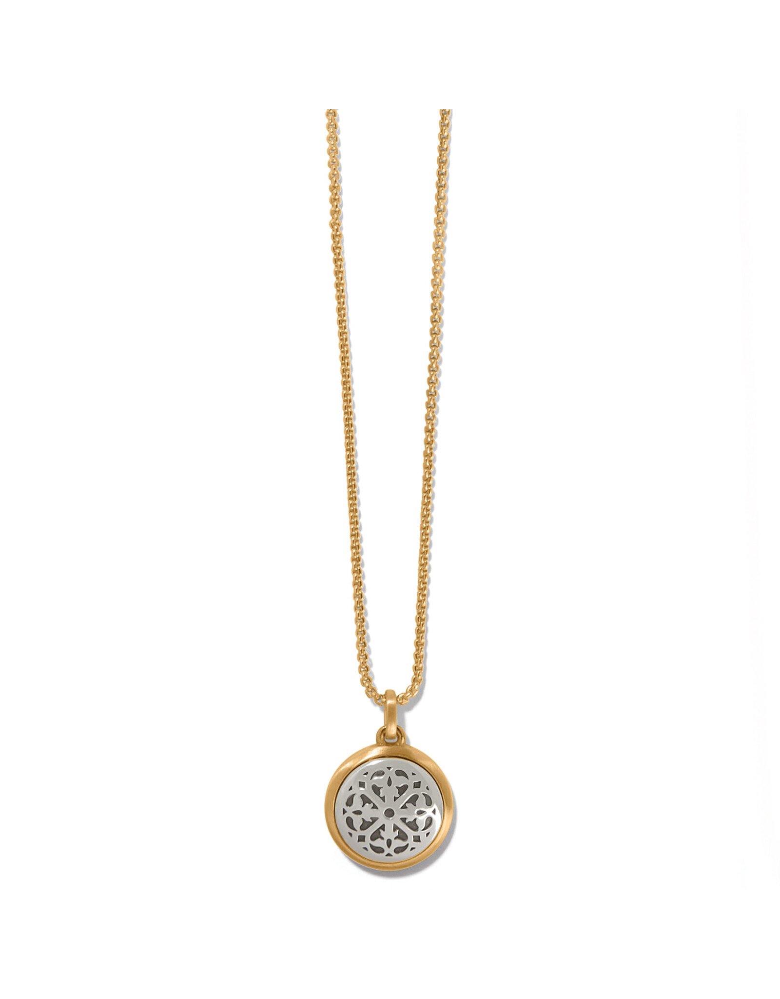 Brighton Brighton JM7438 Ferrara Two Tone Short Necklace