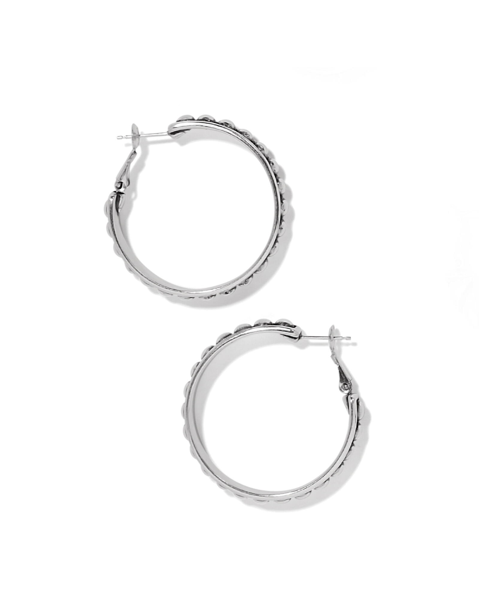 Brighton Brighton JA9895 Pretty Tough Stud Large Hoop Earring