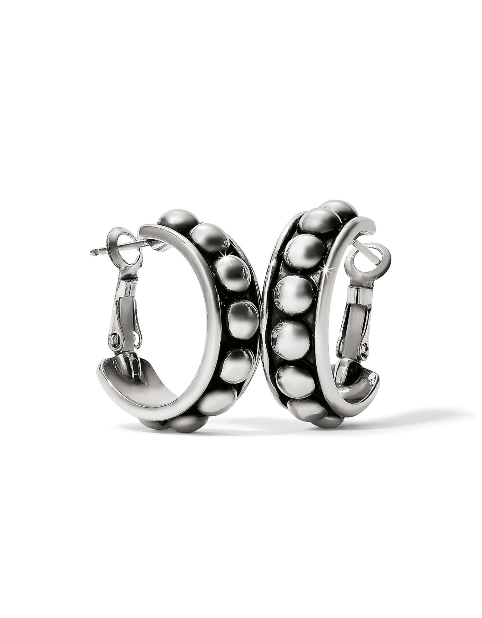Brighton Brighton JA9896 Pretty Tough Stud Medium Hoop Earring