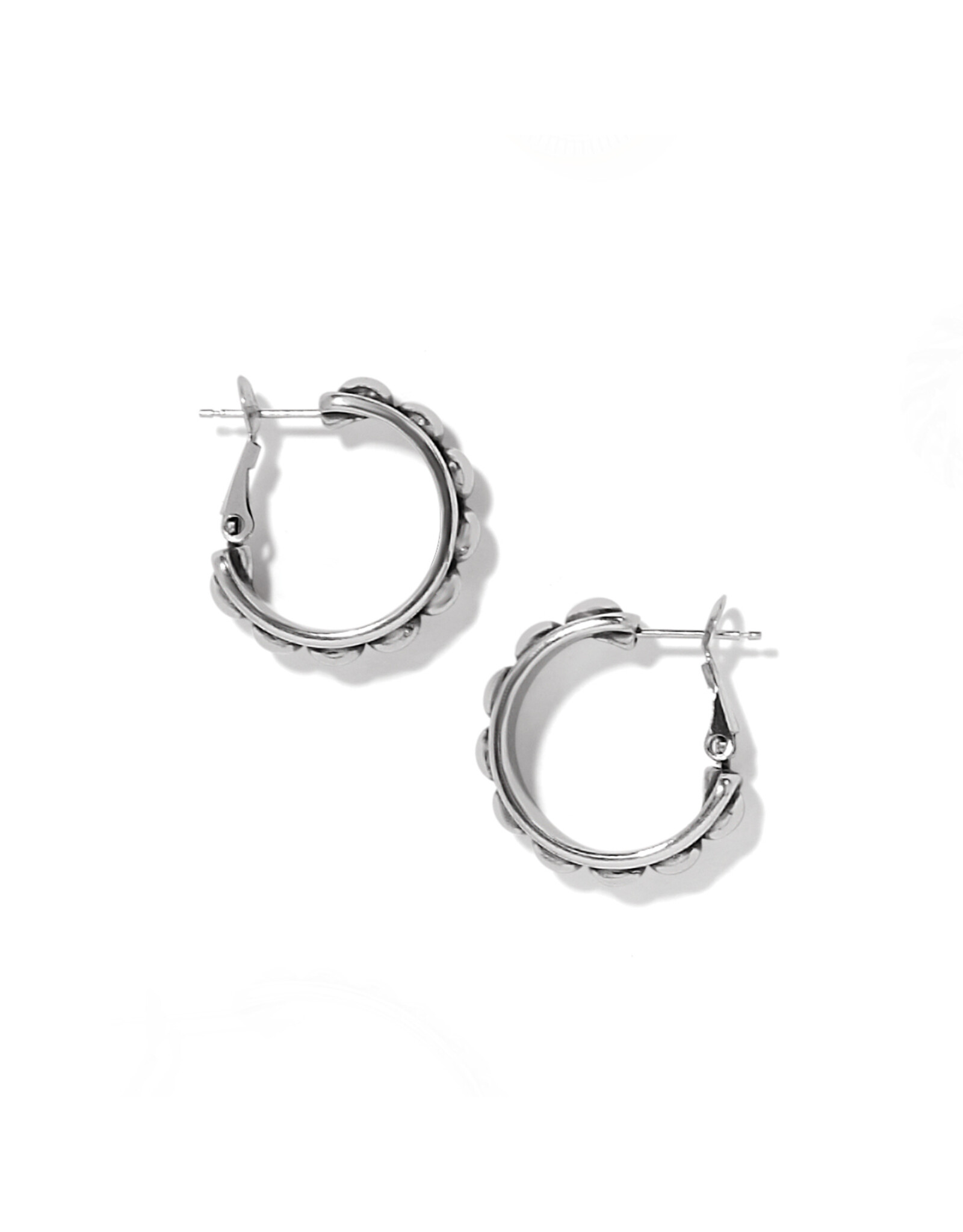 Brighton Brighton JA9896 Pretty Tough Stud Medium Hoop Earring
