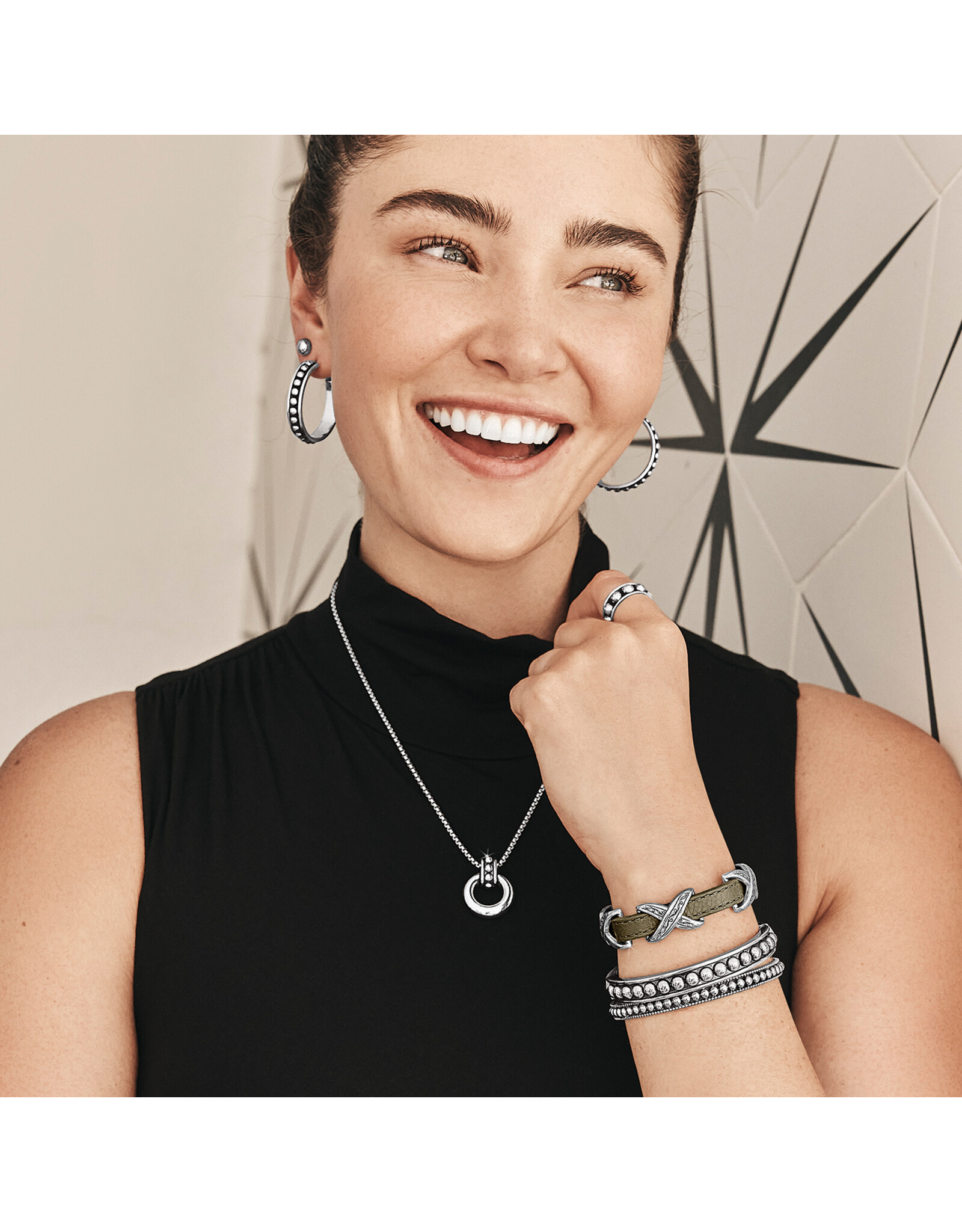 Brighton Brighton JF0101 Pretty Tough Pierced Bangle