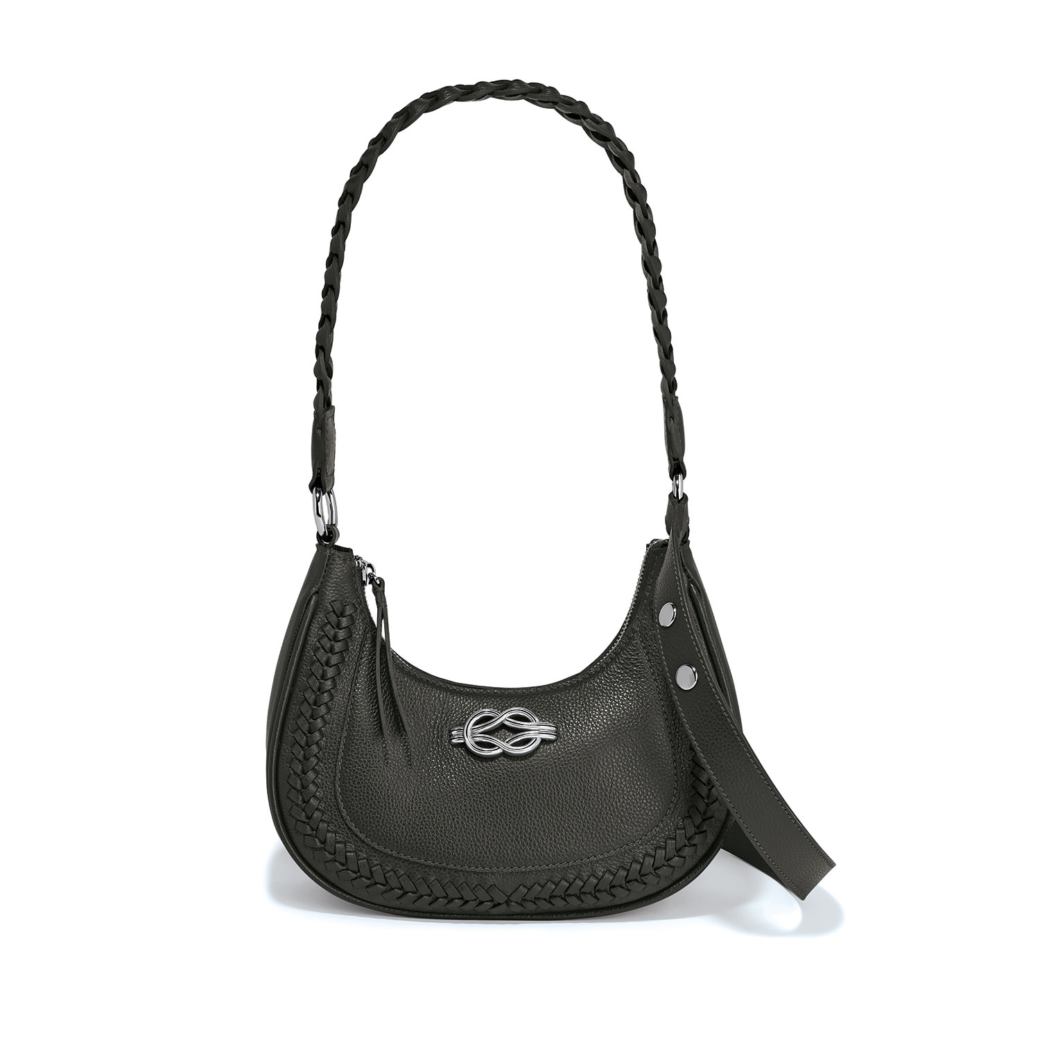 Brighton New York Black Fabric Bag Brighton Ricki Small Bucket Bag-Black - Pretty Please  main image 4