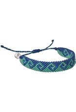 4Ocean 4Ocean 22216005 Wave Bracelet Blue & Earth Green