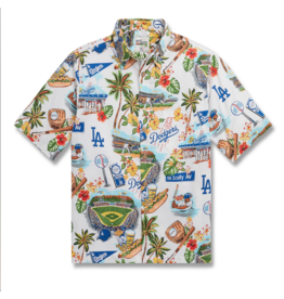Reyn Spooner Reyn B552412122 LA Dodgers MLB22 Scenic Button Front Shirt