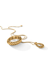Brighton Brighton JM7445 Athena Gold Scalloped Convertible Necklace