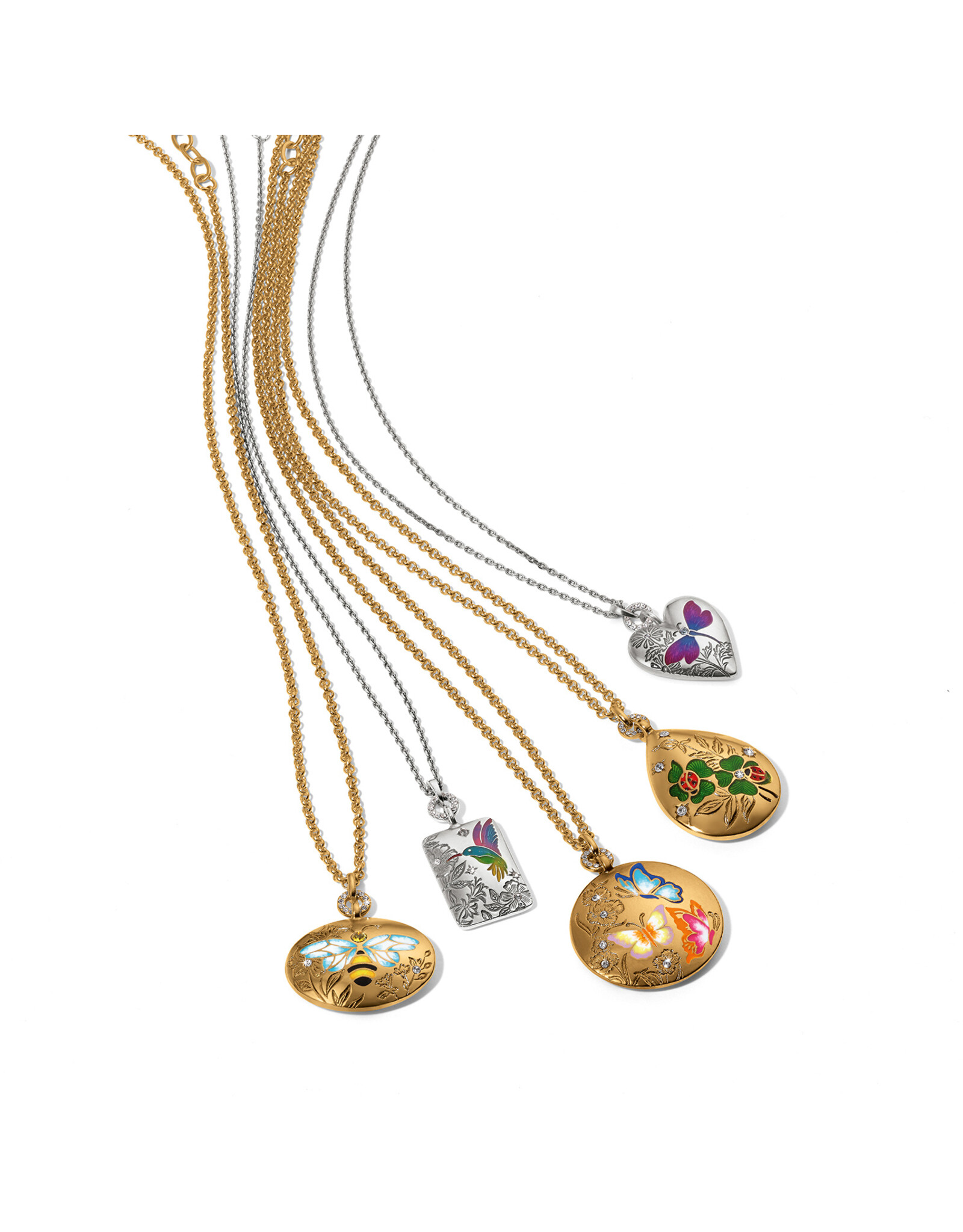 Brighton Brighton JM7459 Garden’s Splendour Hummingbird Necklace