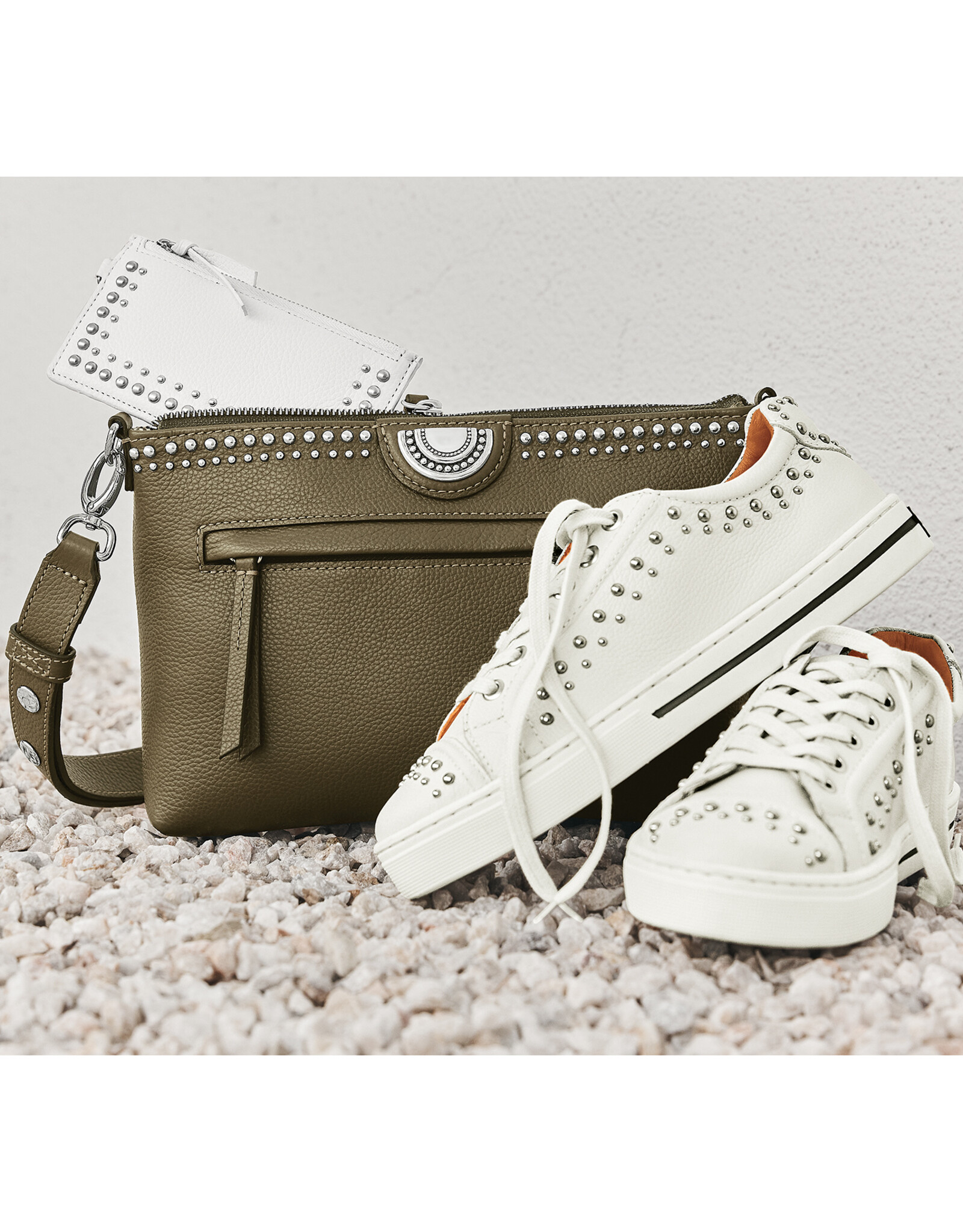 Brighton Brighton H4401V Olive Pretty Tough Jessie Cross Body