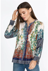 Johnny Was JWas C14922-9 Lace Evette Blouse