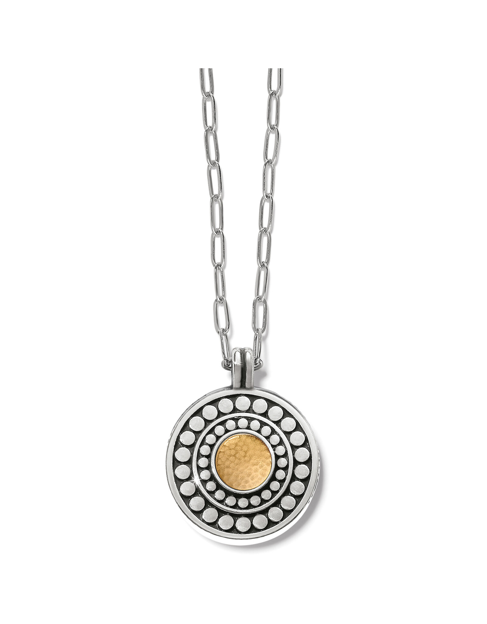 Brighton Brighton JM7424 Pebble Dot Medali Pearl Reversible Necklace