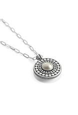Brighton Brighton JM7424 Pebble Dot Medali Pearl Reversible Necklace