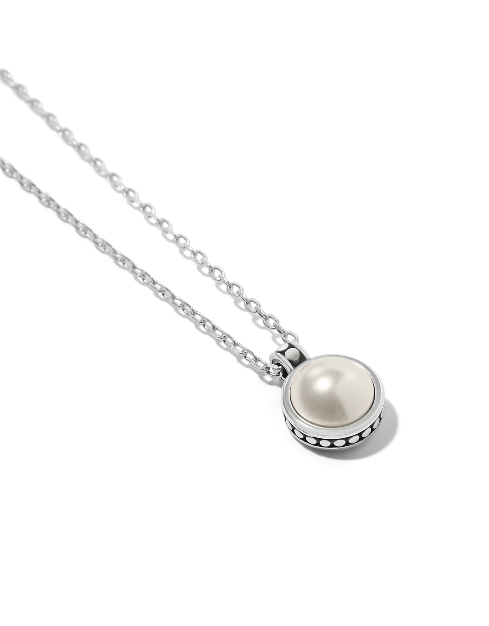 Brighton Brighton JM7425 Pebble Dot Medali Pearl Necklace