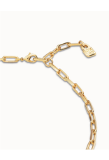 Uno de 50 Uno de 50 COL1608ORO0000U Cadena 9 Gold Necklace