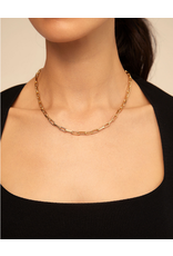 Uno de 50 Uno de 50 COL1608ORO0000U Cadena 9 Gold Necklace