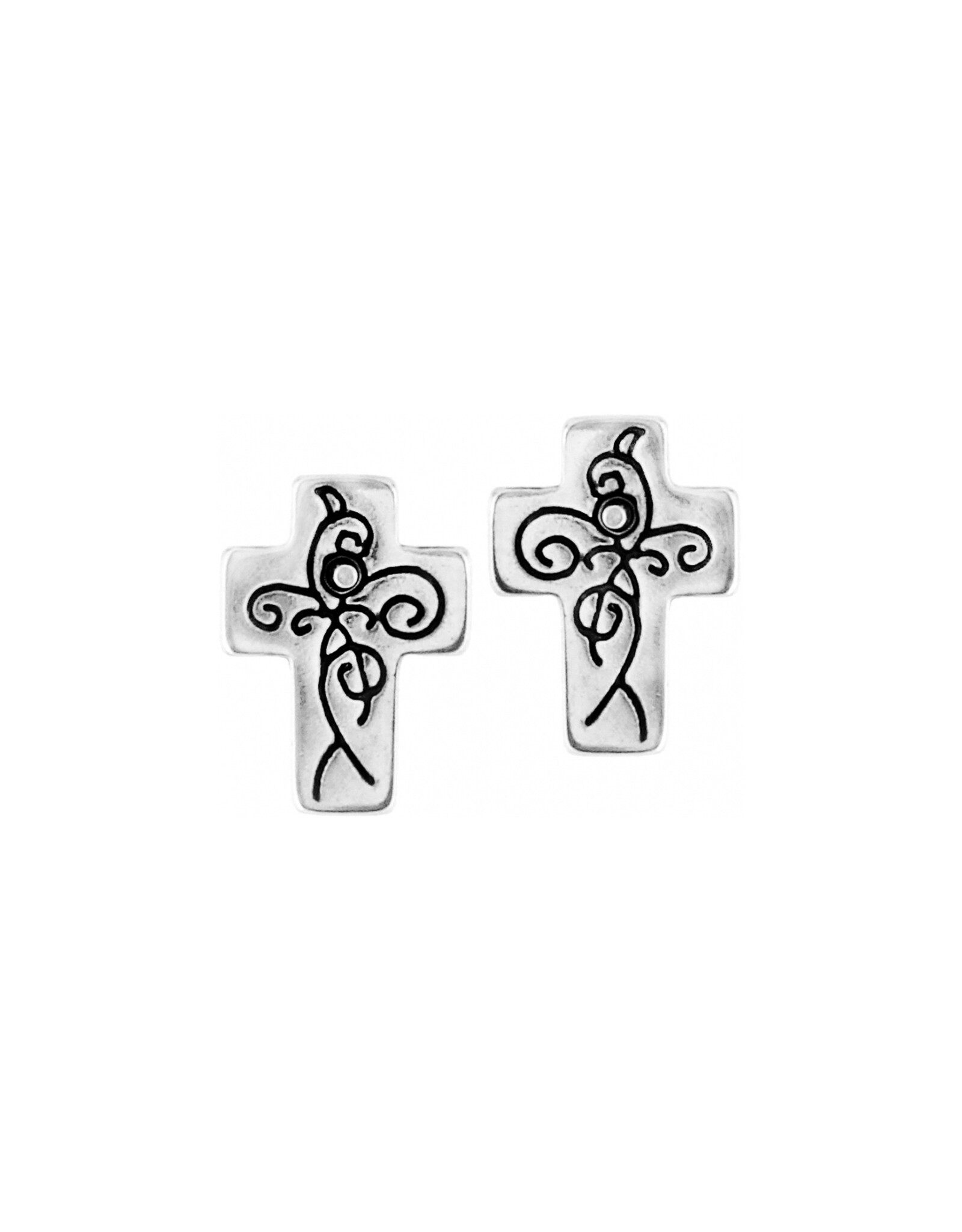 Brighton Brighton J21560 True Cross Mini Post Earring