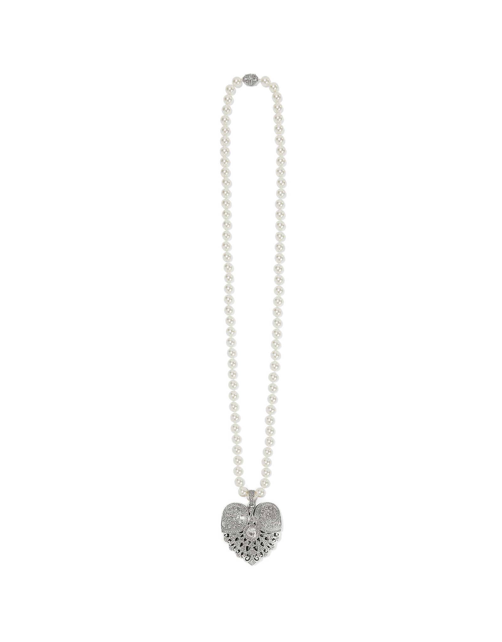 Brighton Brighton JL2652 Mumtaz  Pearl Heart Necklace
