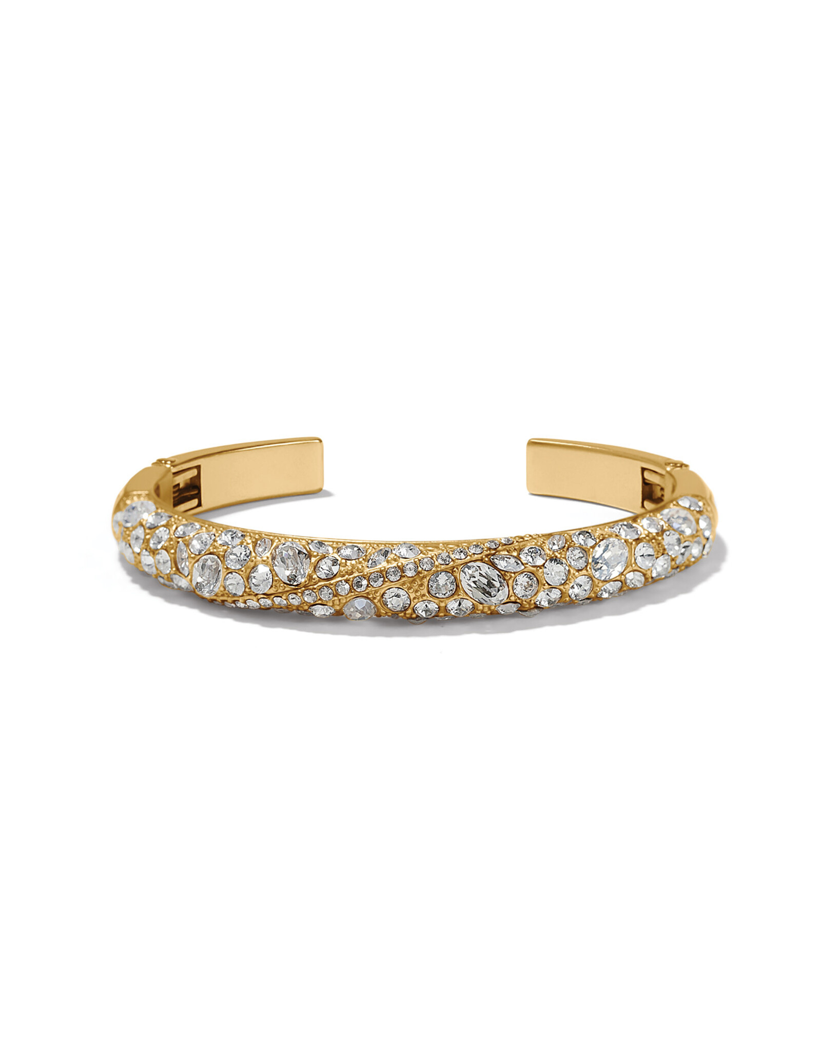 Brighton Brighton JF0147 Trust Your Journey Double Hinged Bangle Gold