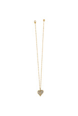 Brighton Brighton JM7490 Trust Your Journey Gold Heart Necklace