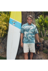 Reyn Spooner Reyn M612212523 Big Wave Classic Button Front Deep Ocean Reyn Spooner Reyn M612212523 Big Wave Classic Button Front Deep Ocean