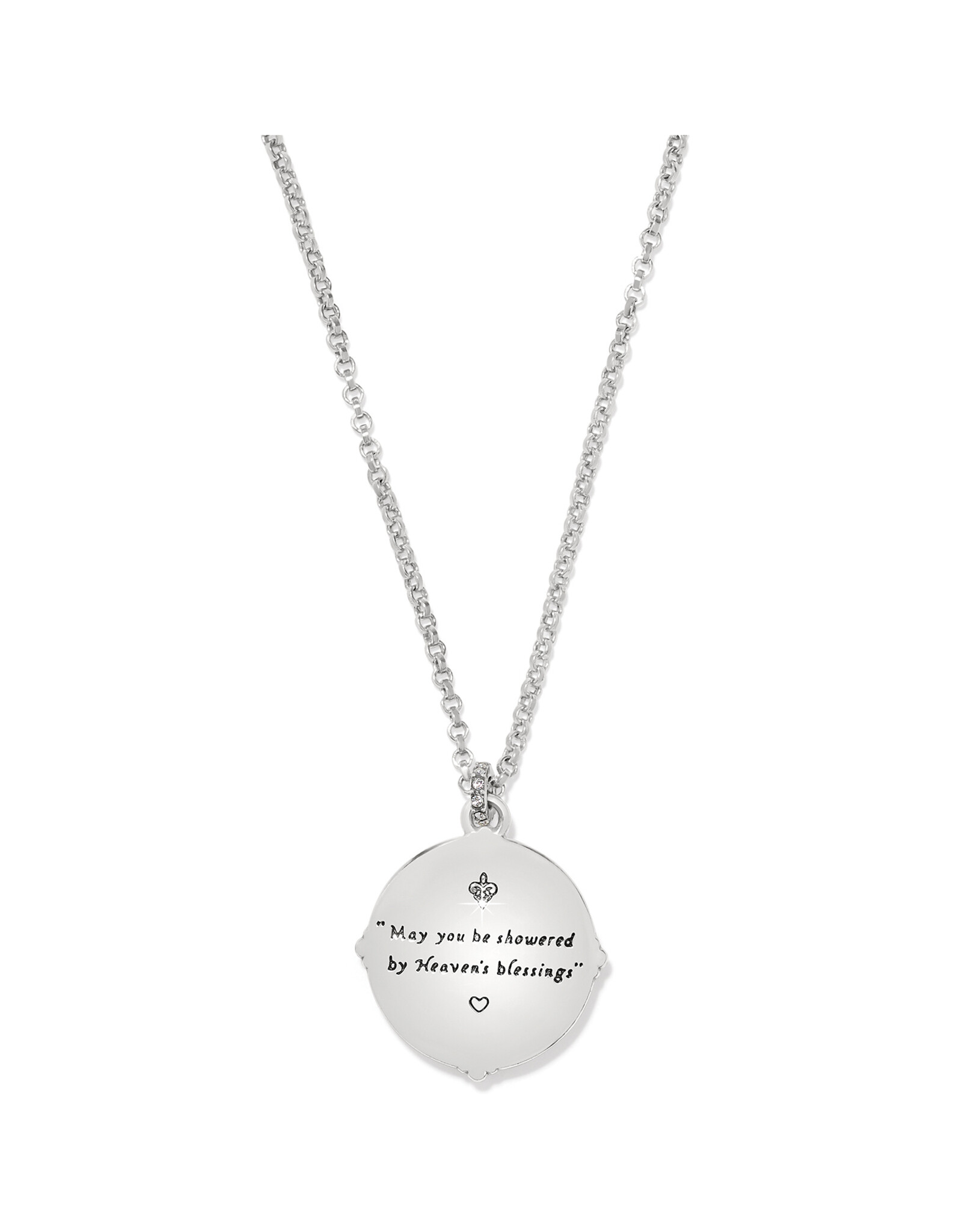 Brighton Brighton JM7501 Madonna and Child Two Tone Necklace