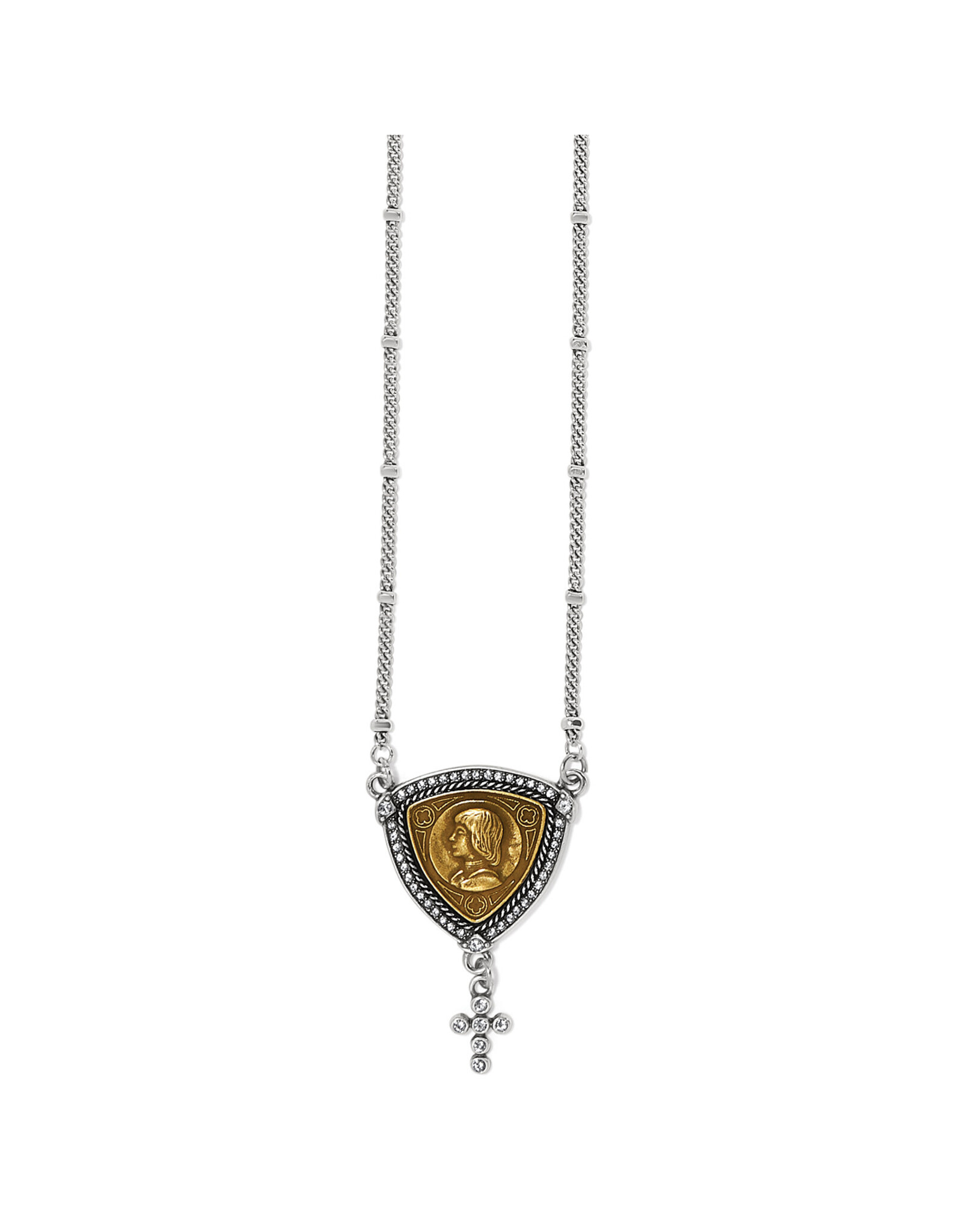 Brighton Brighton JM7502 Joan of Courage Two Tone Necklace