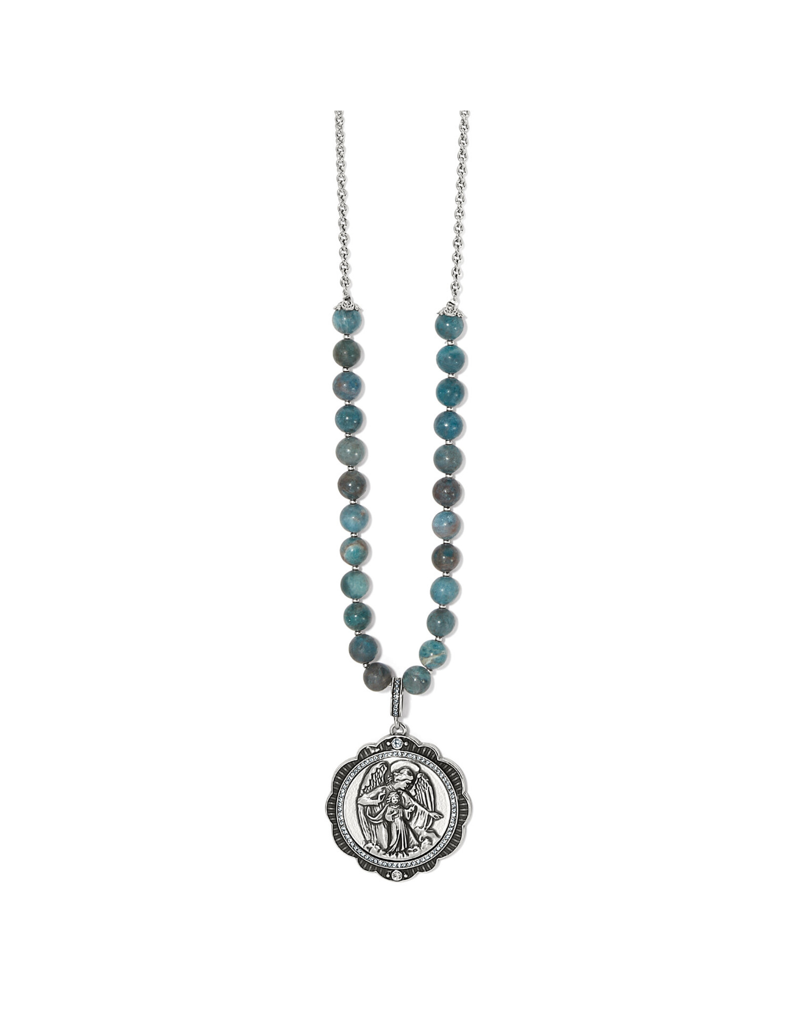 Brighton Brighton JM7503 Protection Angel Medallion Necklace