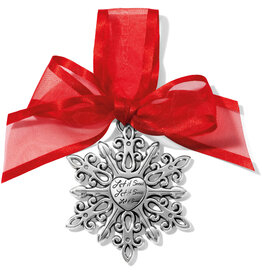 Brighton Brighton G70780 Winter Snowflake Christmas Ornament