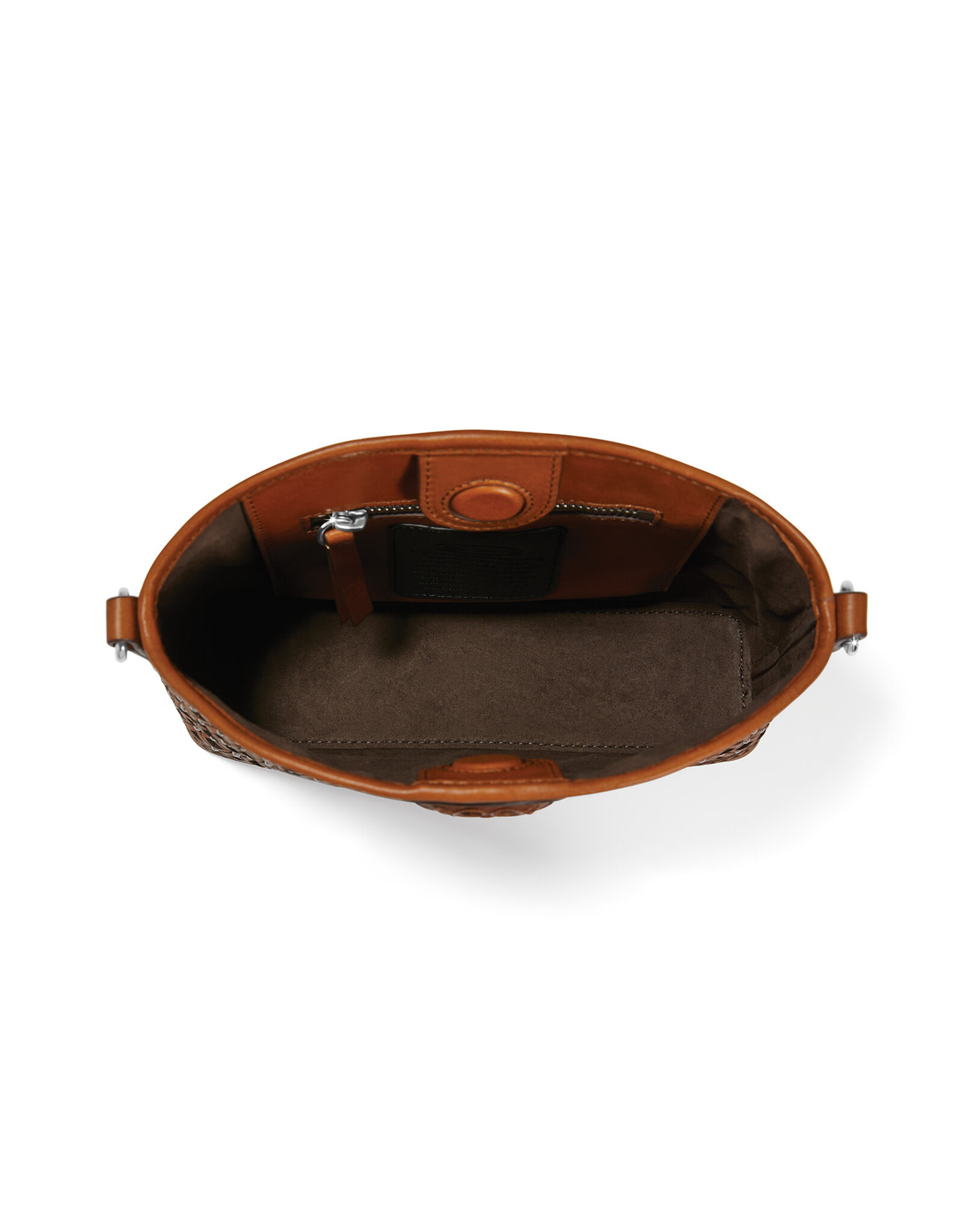 Brighton Brighton H16168 Campiello Mini Cross Body Handbag Russet