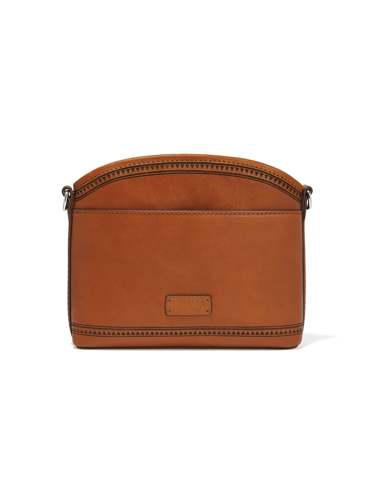 Brighton Brighton H16168 Campiello Mini Cross Body Handbag Russet