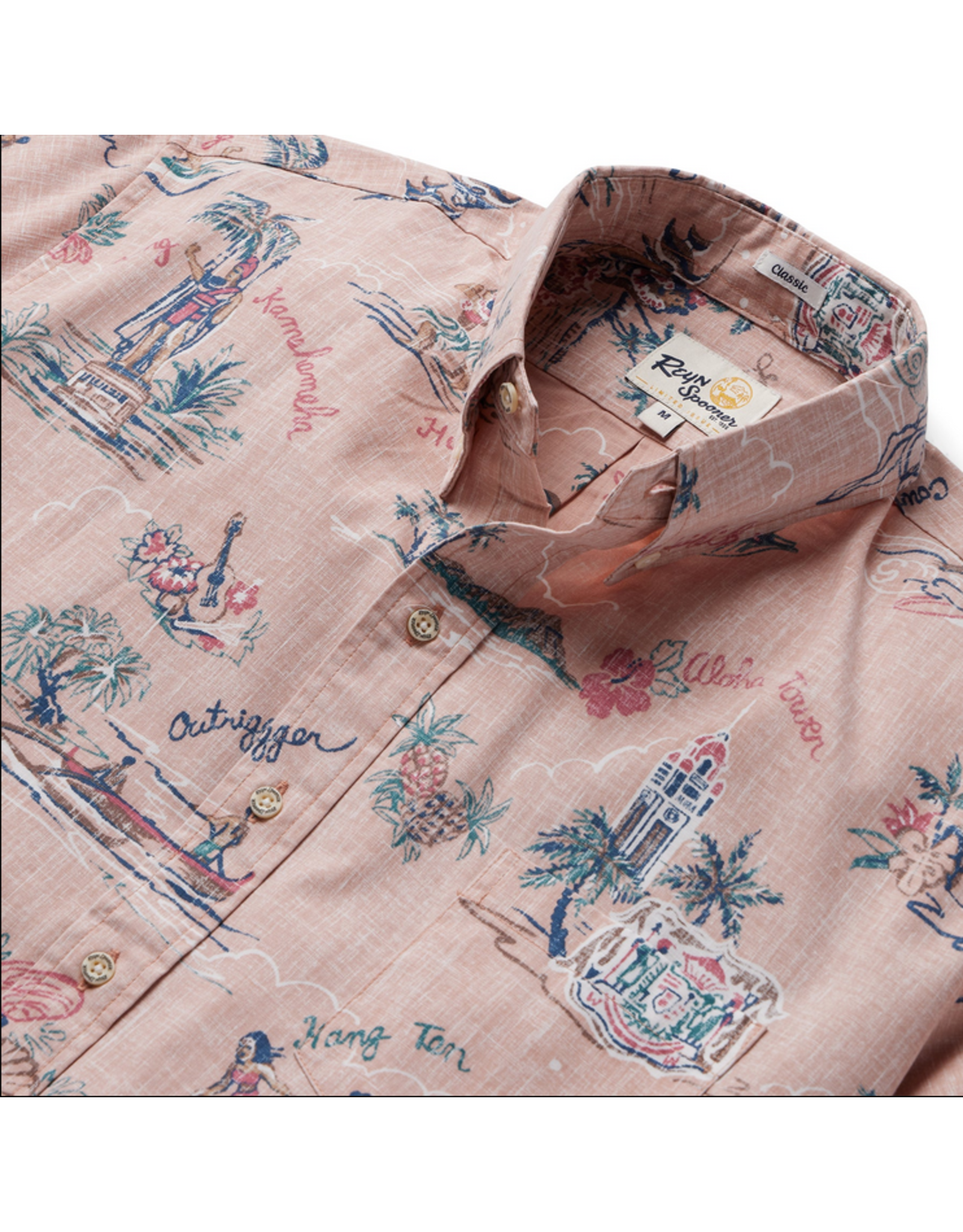 Reyn Spooner Reyn Spooner M570812523 Hawaii 1959  Classic Button Front