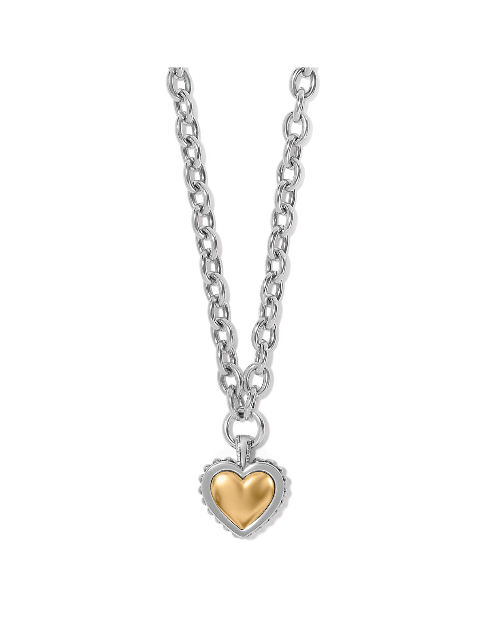 Brighton Brighton JM7471 Pretty Tough Bold Heart Necklace