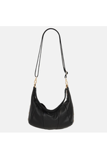 Hammitt Hammitt Morgan Black Brushed Gold Red Zipper 16454