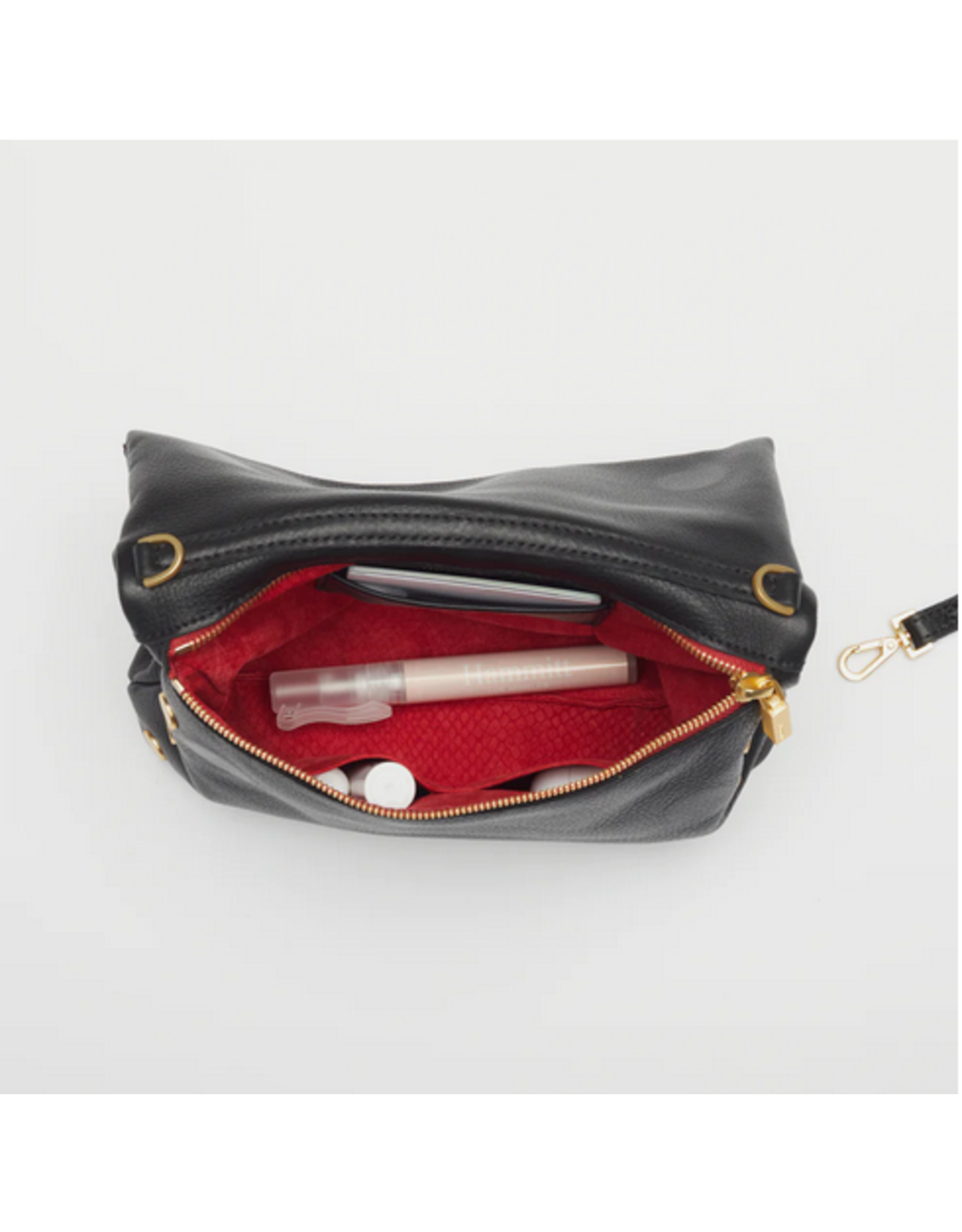 Hammitt Hammitt  VIP Medium Black Gold Red Zipper