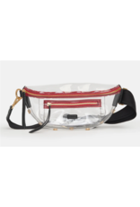 Hammitt Hammitt  Charles Crossbody Clear Gold Red Zipper 17348