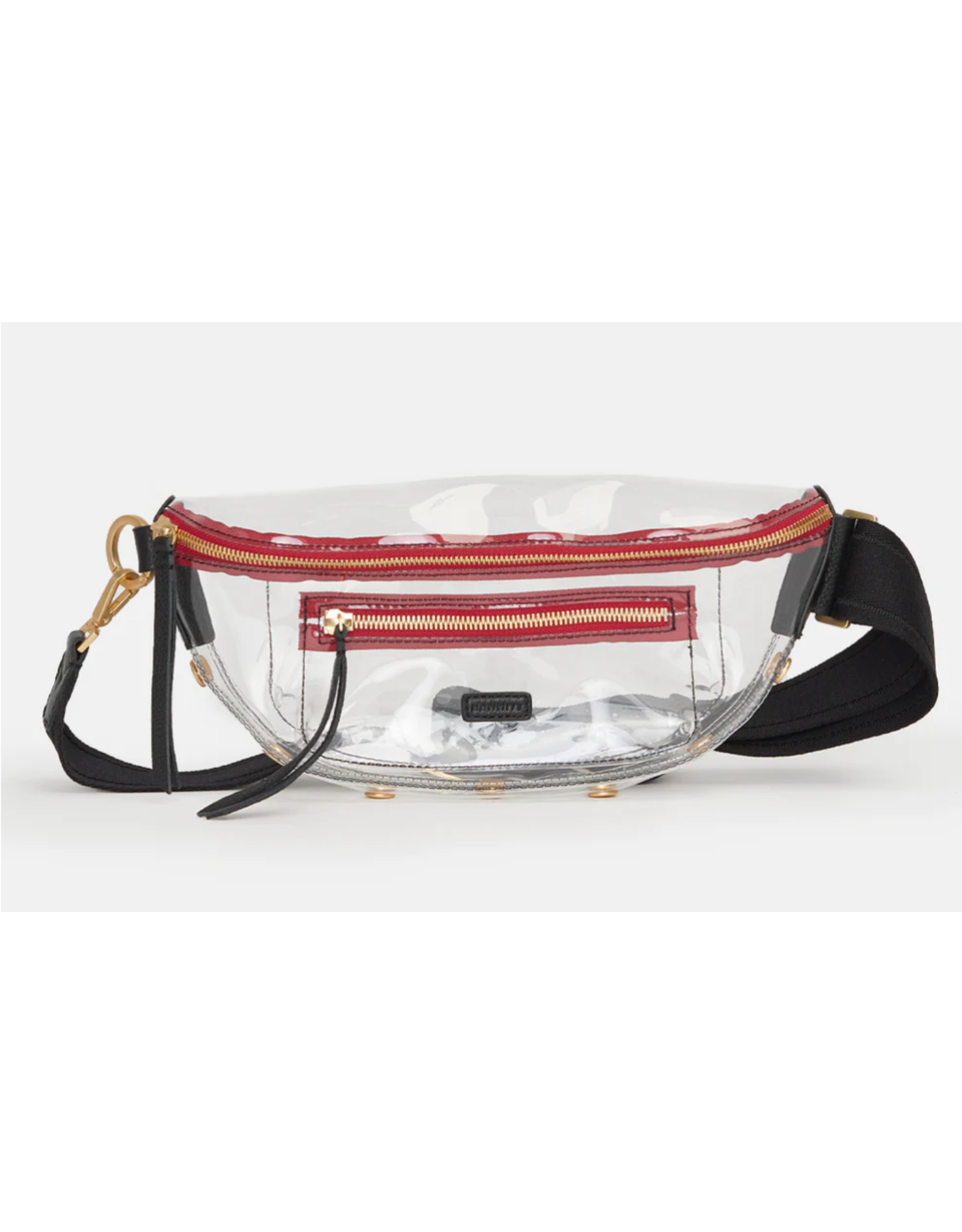 Hammitt Hammitt  Charles Crossbody Clear Gold Red Zipper 17348