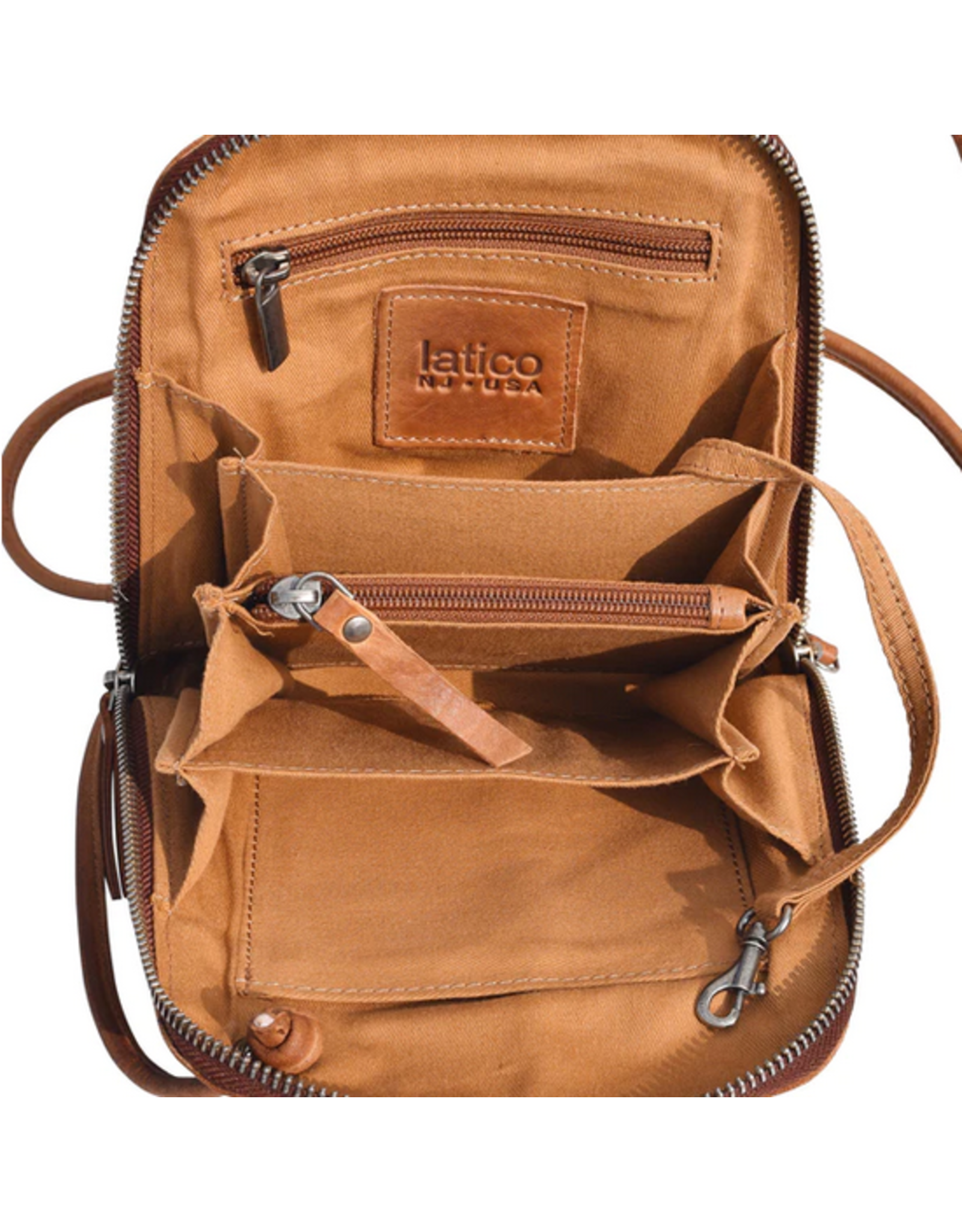 Latico Latico 2522 Lilly Zipper Bag Black