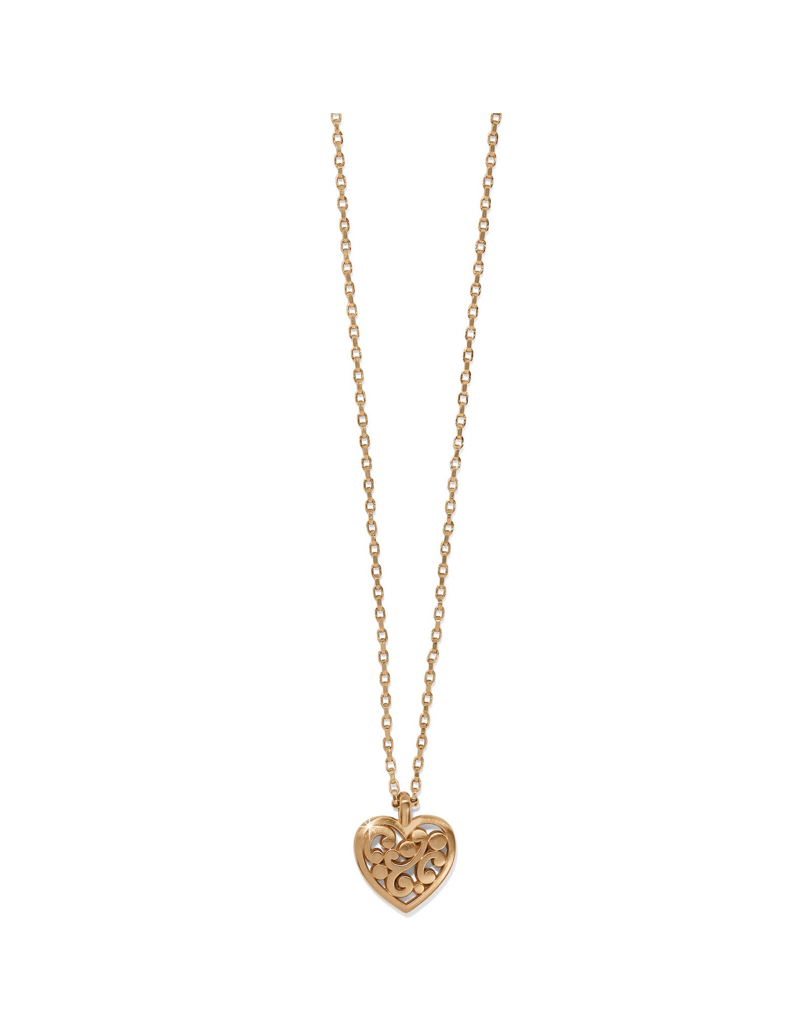 Brighton Brighton JM7527 Contempo Heart Petite Gold Necklace