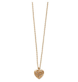 Brighton Brighton JM7527 Contempo Heart Petite Gold Necklace