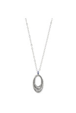 Brighton Brighton JM7516 Terra Blue Hoop Necklace