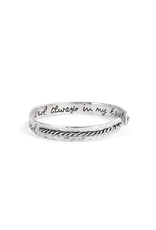 Demdaco Demdaco 1004130151 Loving Memories Silver Band