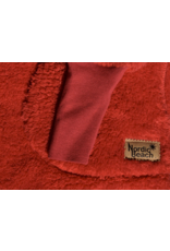 Nordic Beach Nordic Beach NB-CA Candy Apple Red Hooded Cozy Jacket