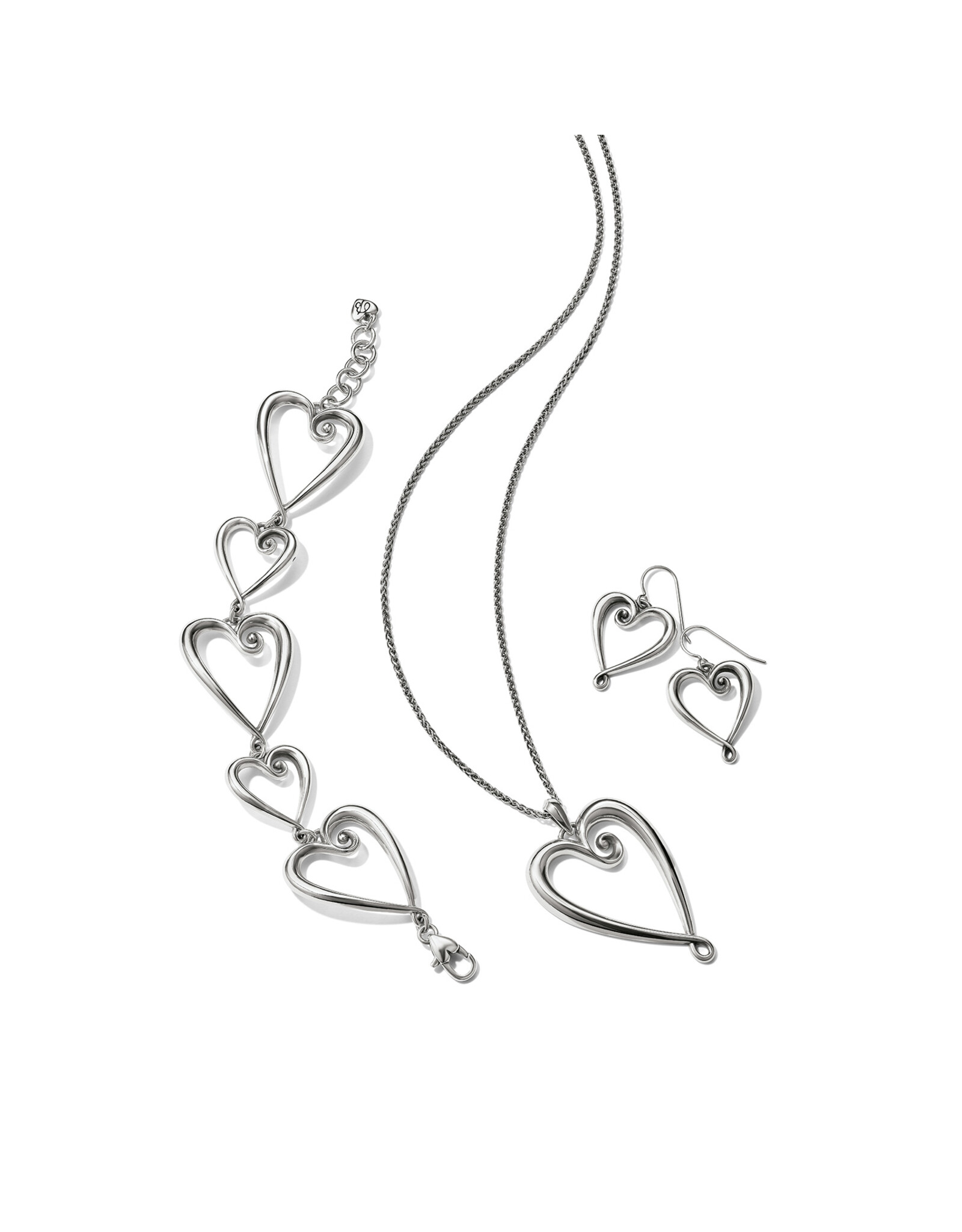 Brighton Brighton JA1590 Whimsical Heart French Wire Earrings