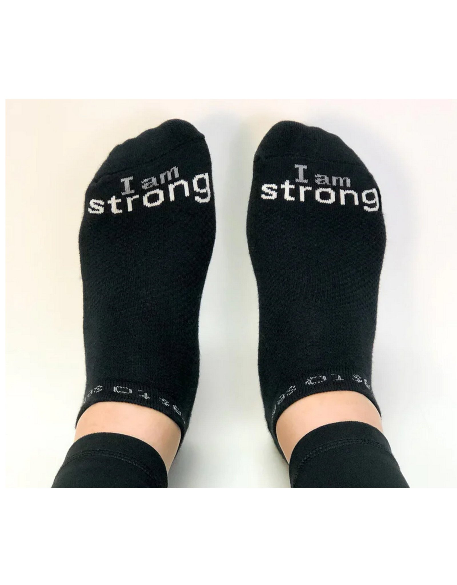 notes to self Notes to Self STRONG 'I am strong' Low-Cut Socks
