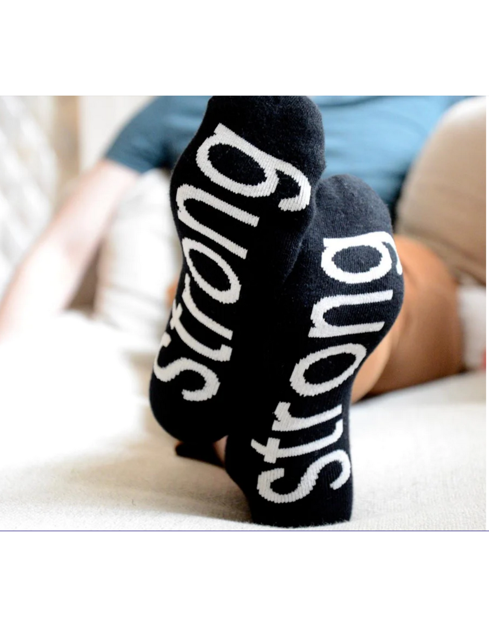 notes to self Notes to Self STRONG 'I am strong' Low-Cut Socks