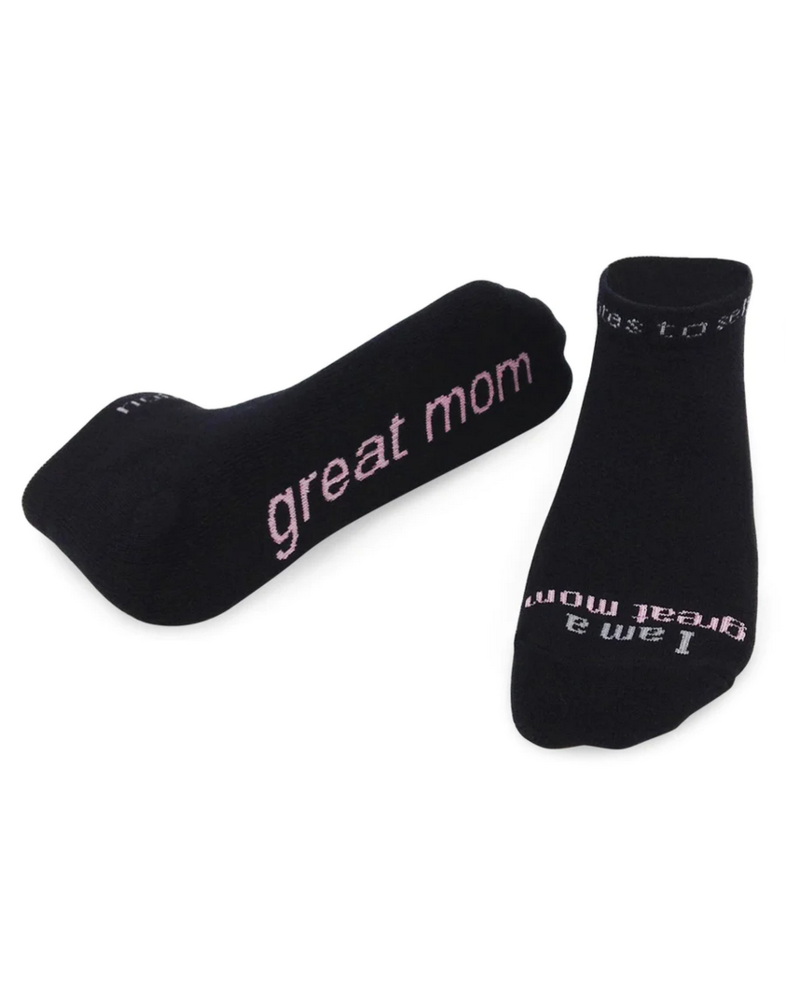 notes to self Notes Great Mom Low Cut Socks